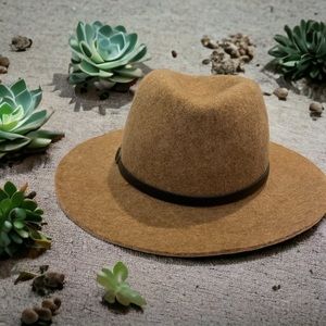 Suede hat